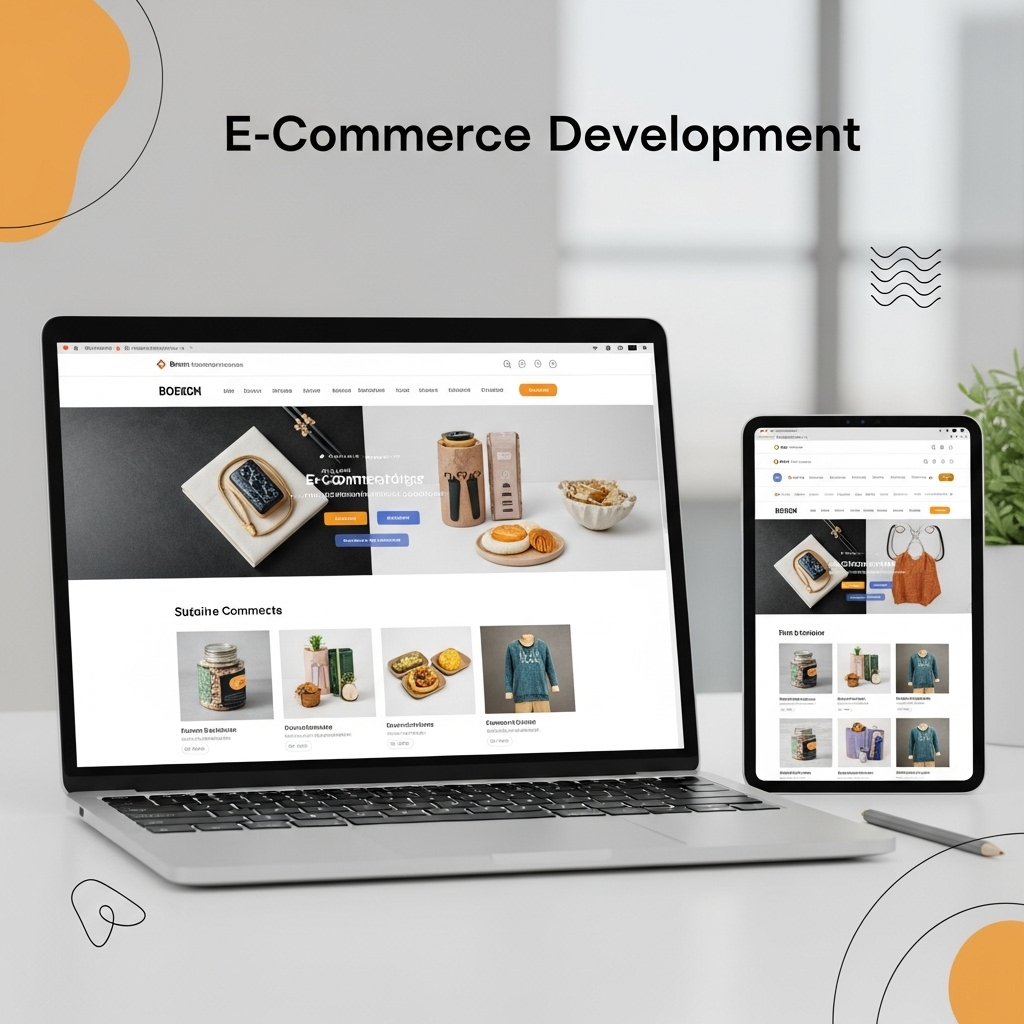 E-commerce development and online store setup